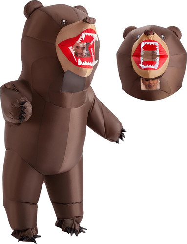 Inflatable bear costume kids - costume,,
