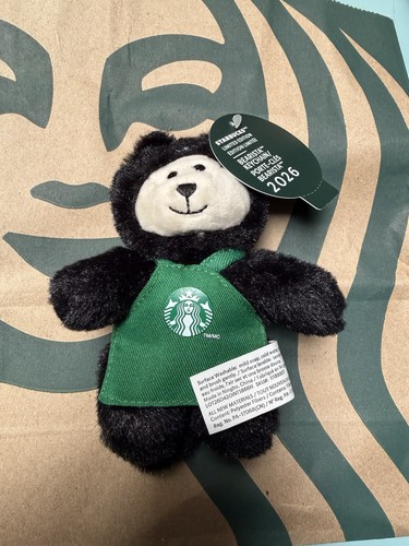 Starbucks barista bear cat - barista, in